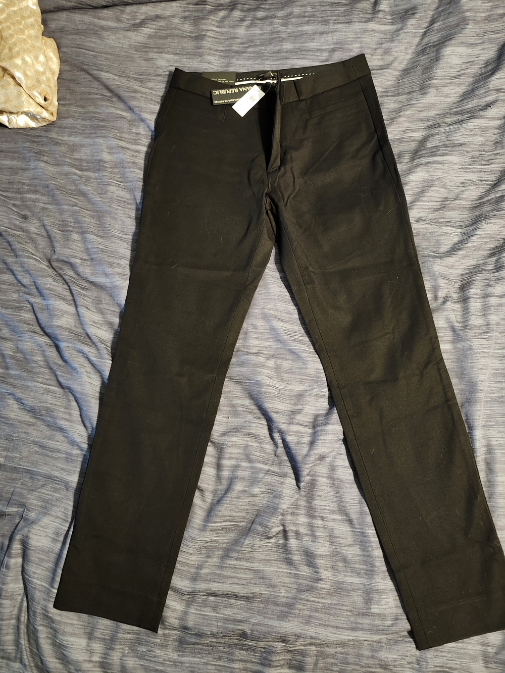 Banana Republic Black Women's Dress Pants - Slim Straight